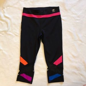 Size small compression capris